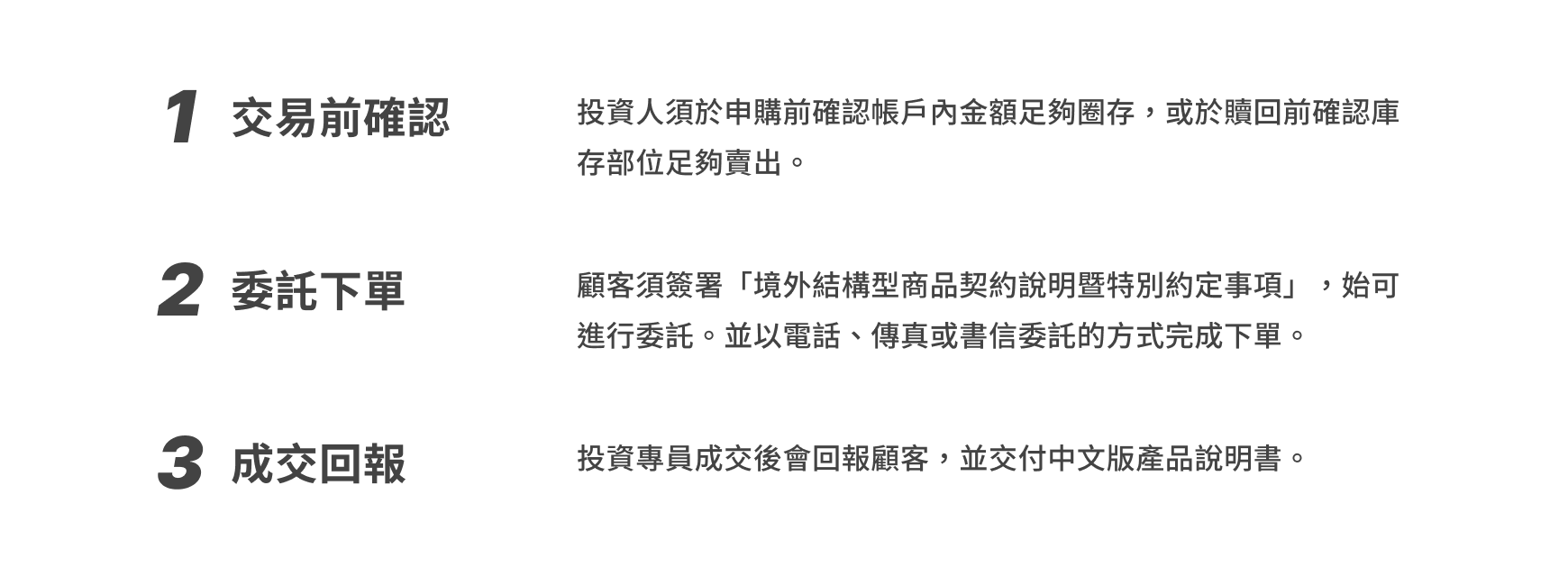 電腦版海外型結構商品交易流程